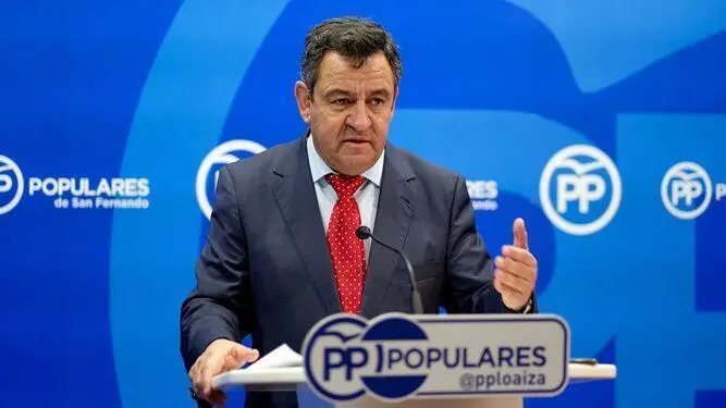 Jos&eacute; Loaiza, presidente del PP de San Fernando. - 
