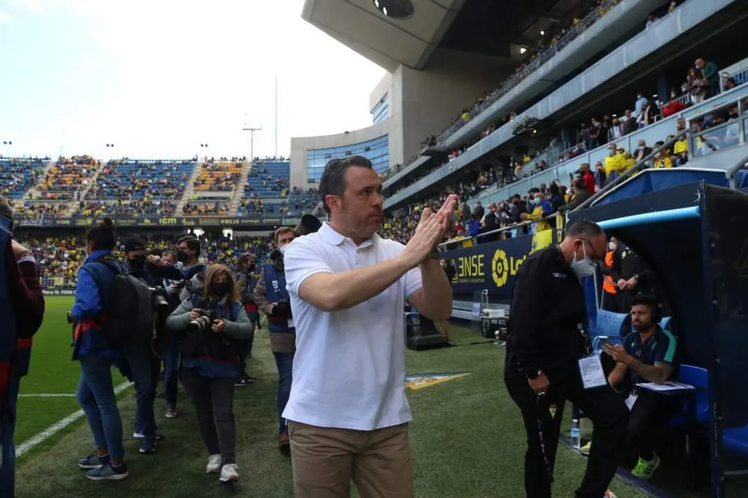 Sergio Gonz&aacute;lez, entrenador del C&aacute;diz. - Trekant Media