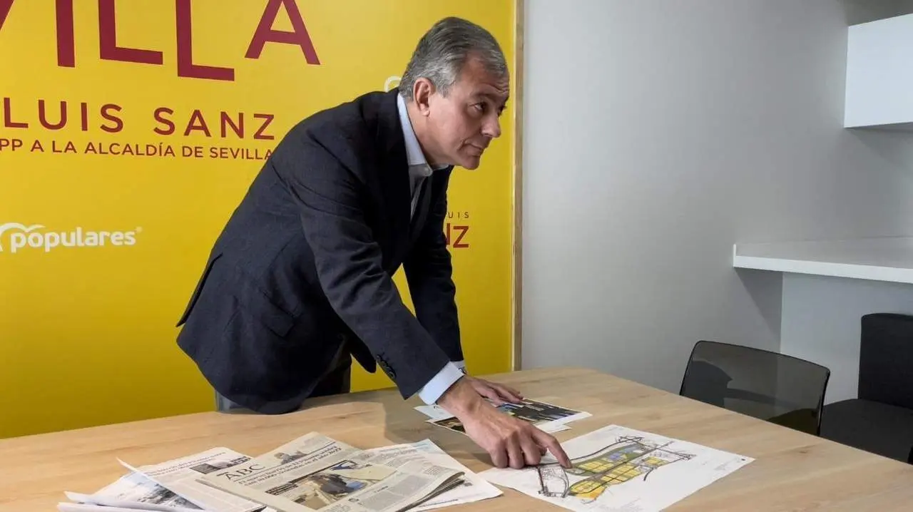 El candidato del PP a la Alcald&iacute;a de Sevilla, Jos&eacute; Luis Sanz. - PP