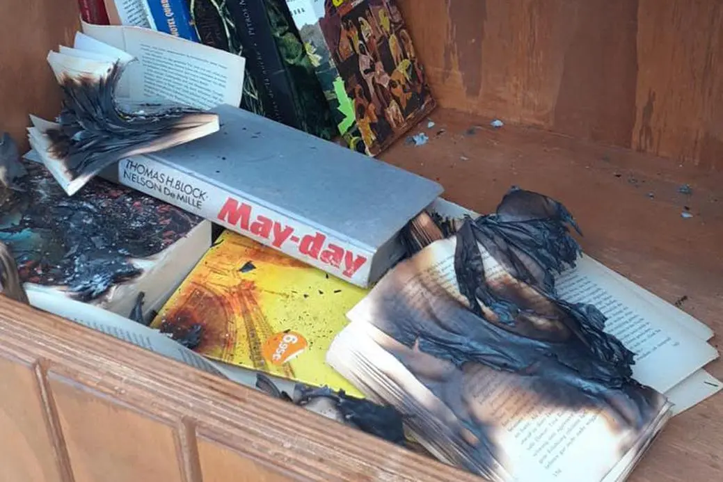 Imagen del acto vand&aacute;lico. - 