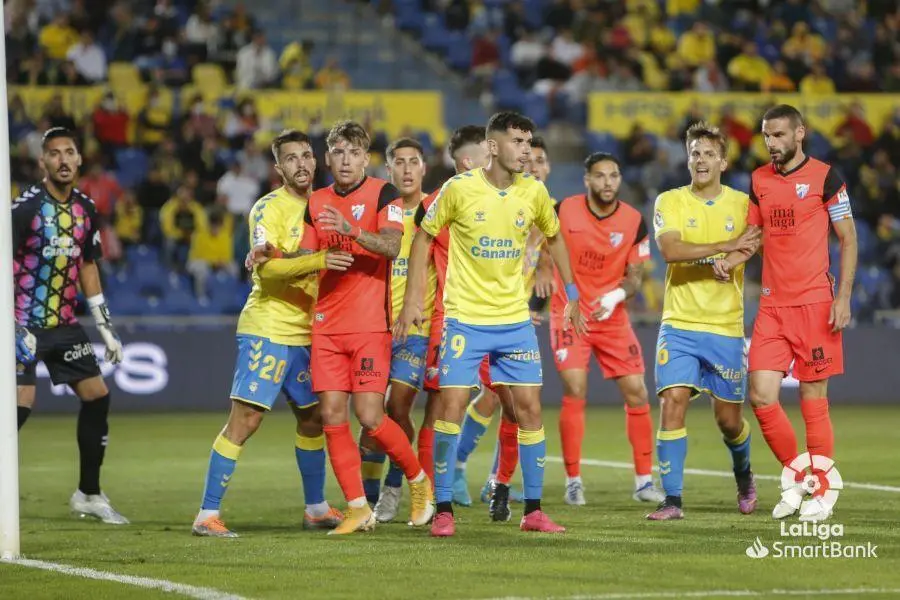 Las Palmas logr&oacute; superar al M&aacute;laga, aunque estuvo a punto de ceder un empate al final. - LaLiga