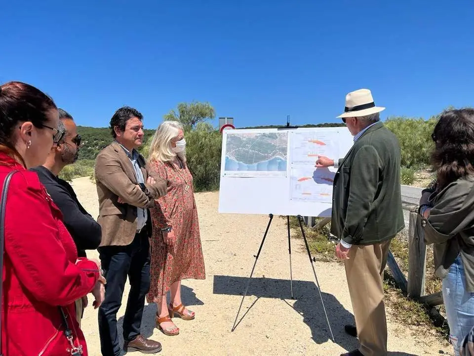 Reuni&oacute;n t&eacute;cnica de Eurovelo en Barbate. - J.A.