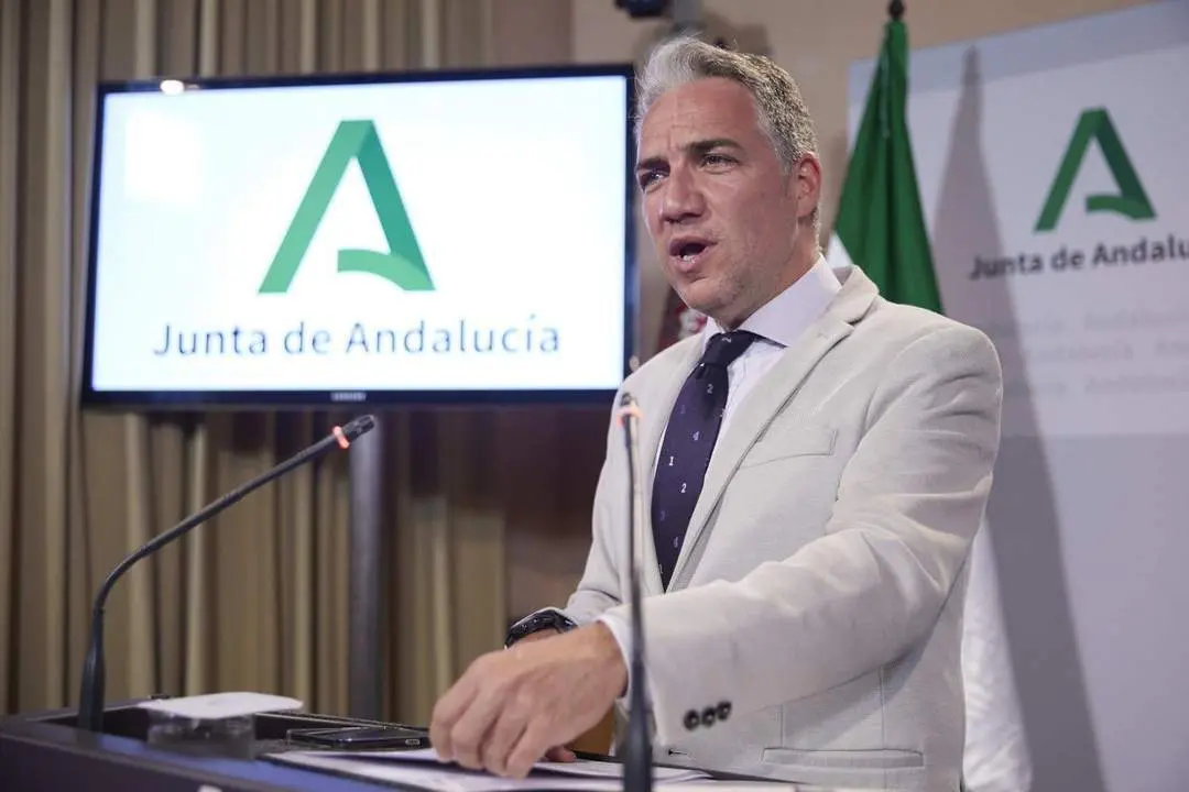 El&iacute;as Bendodo. - Junta de Andaluc&iacute;a