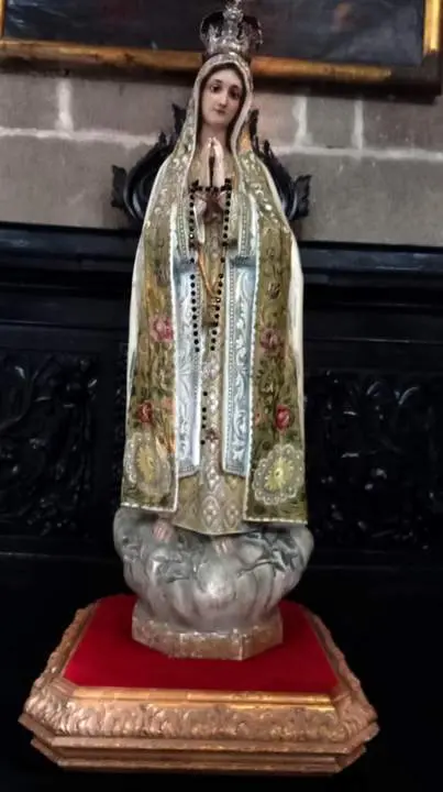 VIRGEN DE F&Aacute;TIMA DE LA BAS&Iacute;LICA. - VIVA