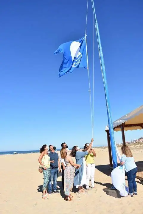 Bandera Azul. - P.U.