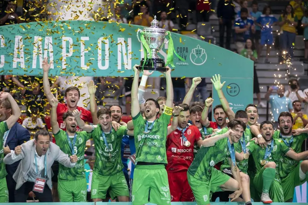 Campeones de la Copa del Rey. - EFE/Jos&eacute; Manuel Pedrosa