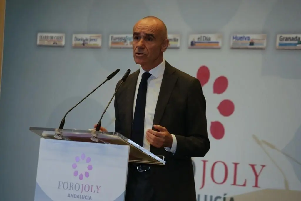El alcalde de Sevilla, Antonio Mu&ntilde;oz, en el foro Joly. - AYTO