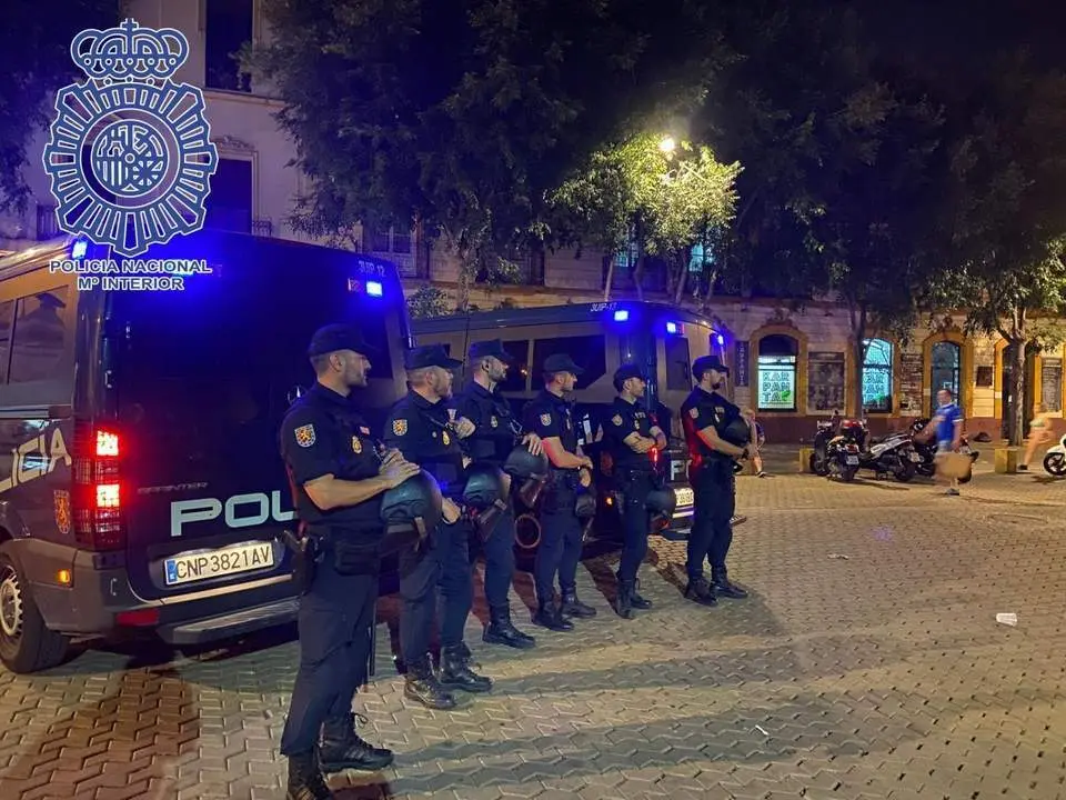El dispositivo policial. - DGP