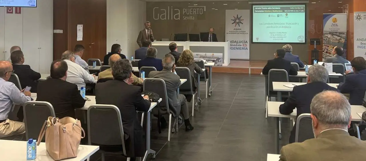 Jornada sobre los corredores ferroviarios. - A. I.