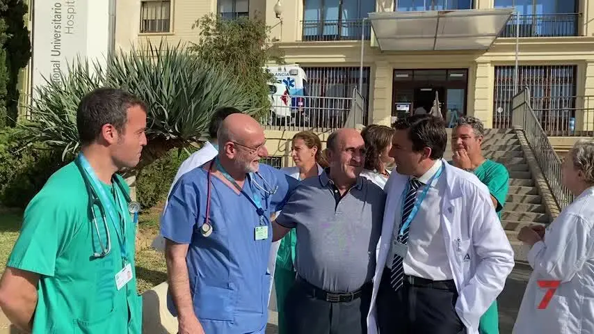 Salvan  en M&aacute;laga la vida a un paciente con una rotura cardiaca de cinco cent&iacute;metros