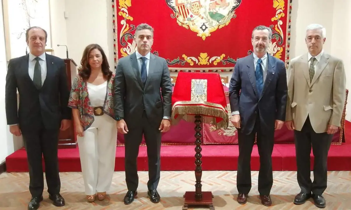 Un momento de la presentaci&oacute;n de 'Azulejos'. - Cedida