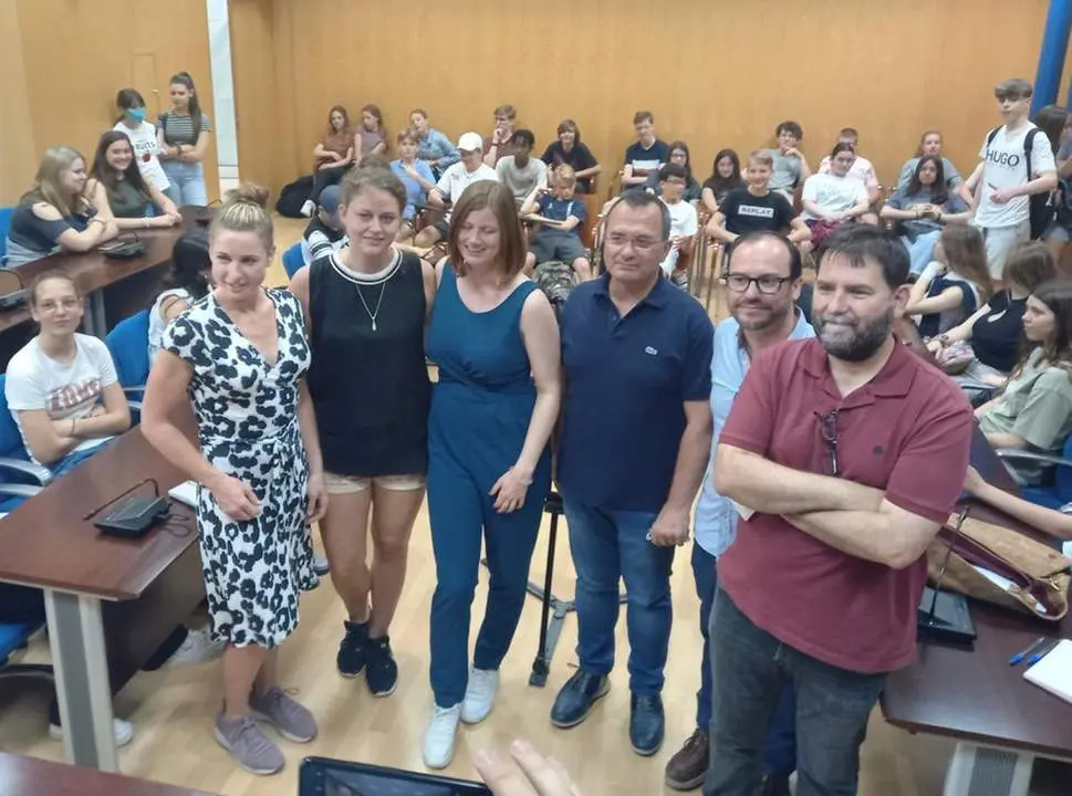Recepci&oacute;n ofrecida a los j&oacute;venes de los Pa&iacute;ses Bajos en el Ayuntamiento.   - 