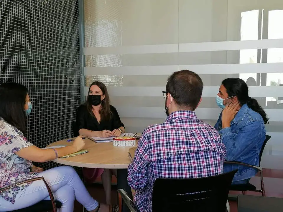 Reuni&oacute;n con EQUA. - 