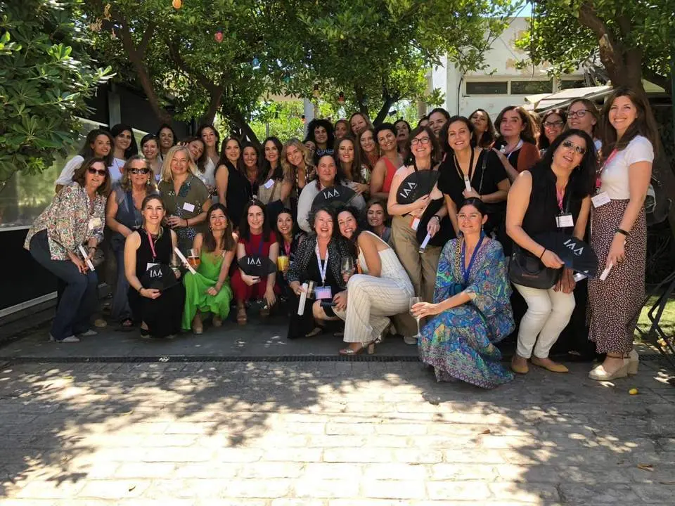 Las participantes en el encuentro. - Viva