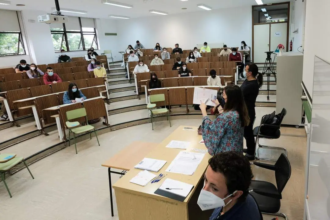 Examen de Selectividad. - Europa Press