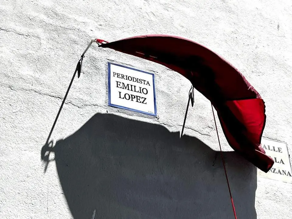 La calle Corneta Soto Guerrero es ahora calle Periodista Emilio L&oacute;pez. - VIVA