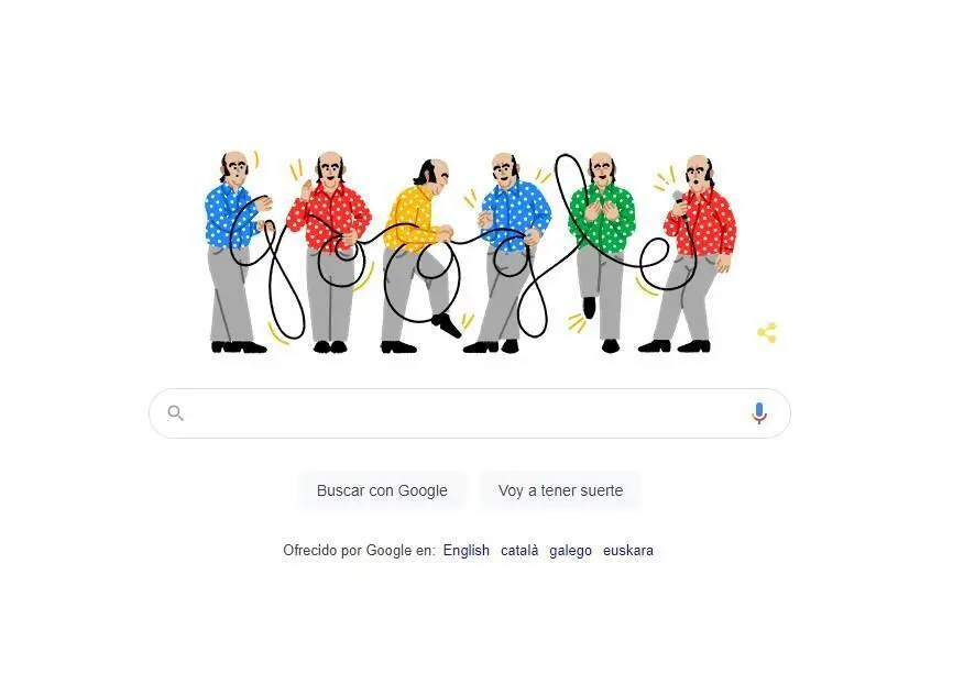 El homenaje de Google a Chiquito. - 