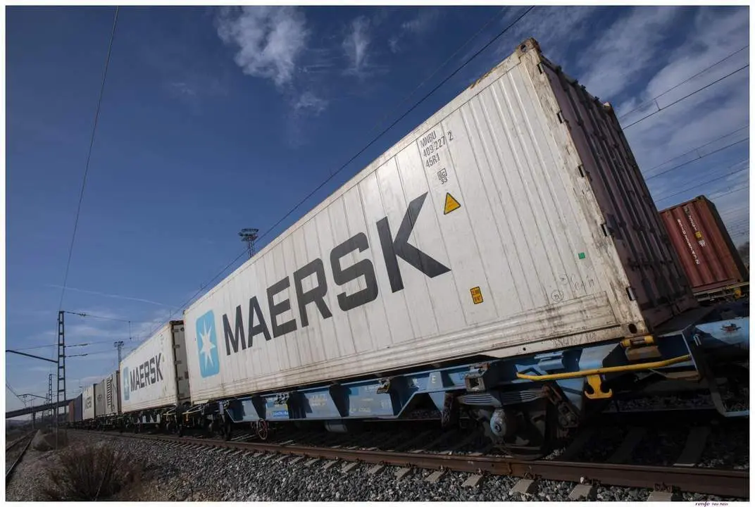 Tren de mercanc&iacute;as en Algeciras. - A. I.