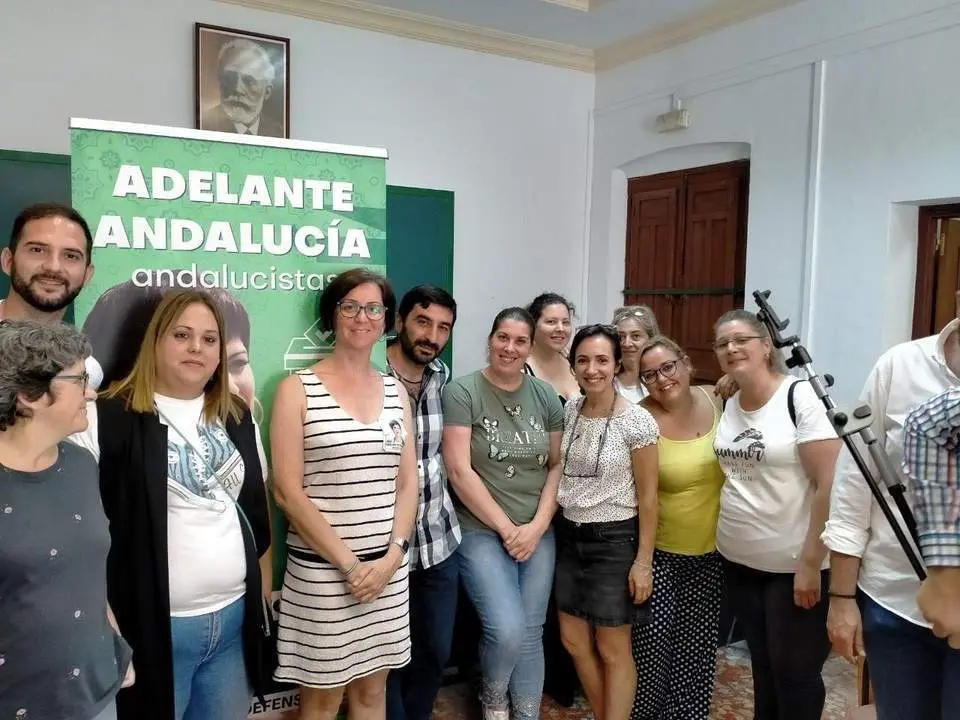 Adelante con la plantilla de la ayuda domiciliaria de Mor&oacute;n. - ADELANTE