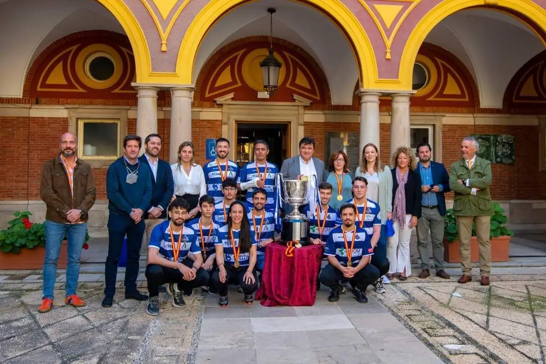 Recepci&oacute;n del IES La Orden en el Ayuntamiento. - VH