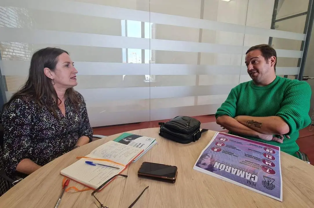 Carrilo con la delegada de Turismo. - 