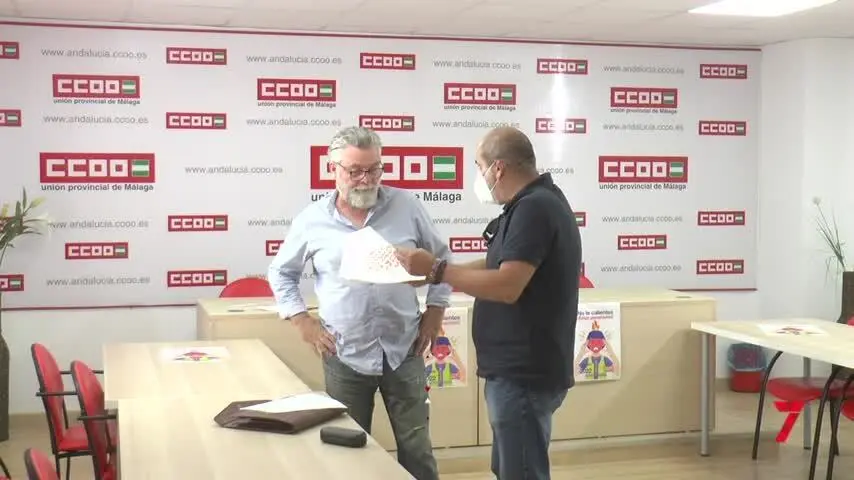 CCOO de M&aacute;laga denunciar&aacute; a toda empresa con obreros trabajando pasadas las 15:00