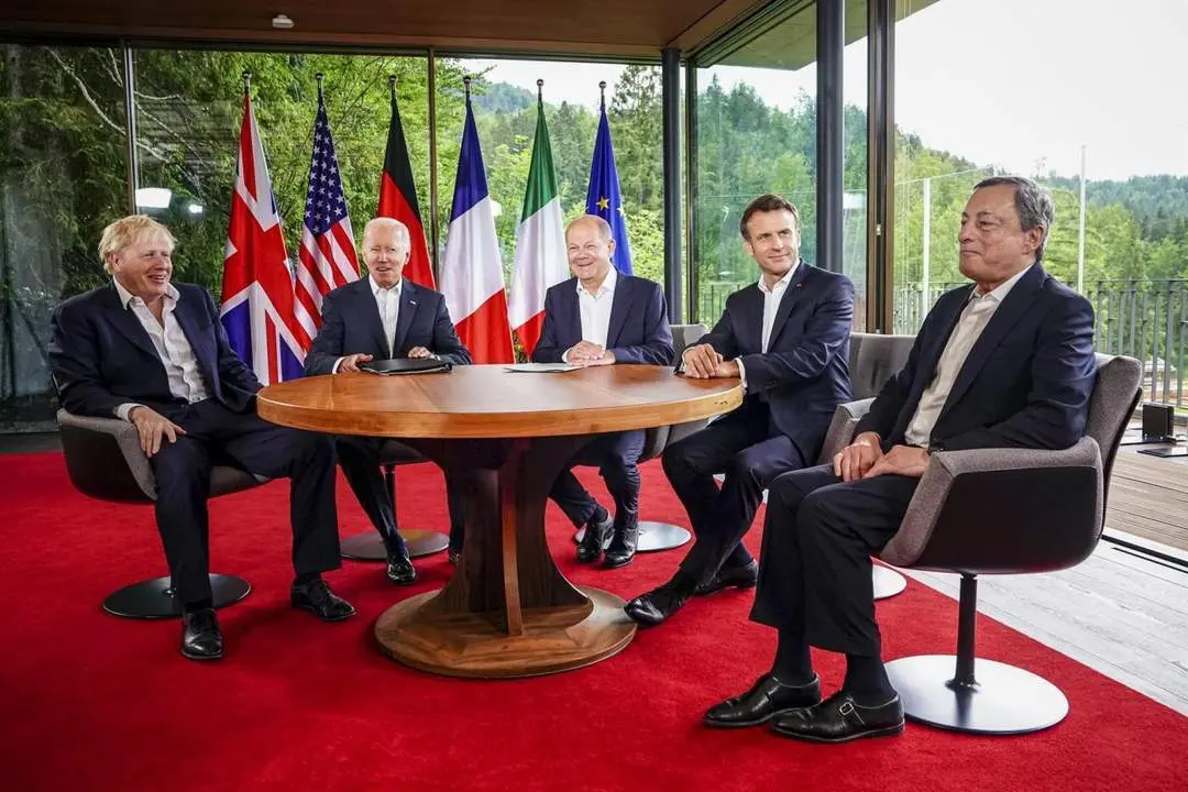 Cumbre del G7 en el Castillo de Elmau. - EFE