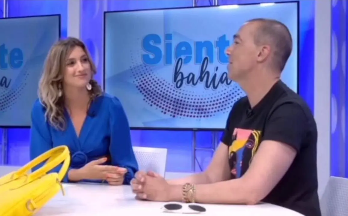 David Calleja junto a Marina Mart&iacute;nez.  - Viva. 