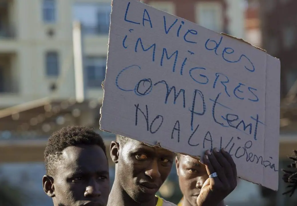 Por los derechos de las personas migrantes. - EFE/&Aacute;lvaro Cabrera