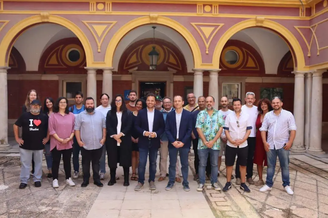 Presentaci&oacute;n de la Uni&oacute;n de Profesionales del Cine y del Audiovisual Onubense. - VH