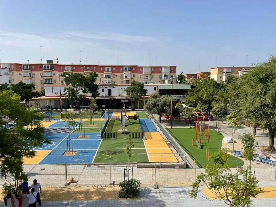 La Plaza de la Candelaria con su nuevo aspecto. - Ayto