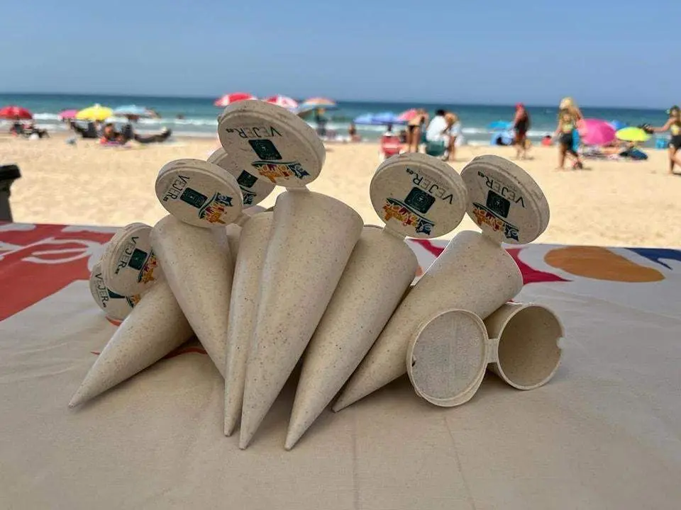 Ceniceros en forma de cono. - A.I.