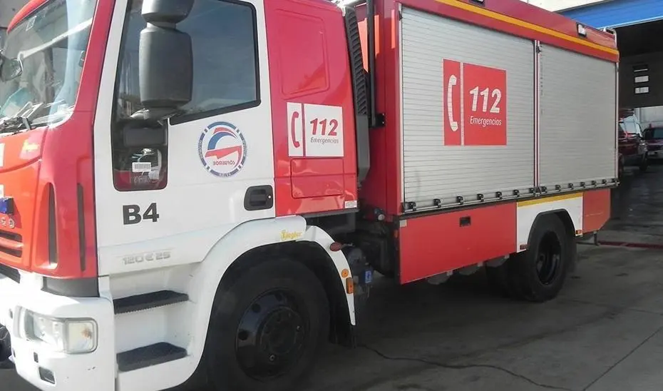 Veh&iacute;culo del Consorcio Provincial de Bomberos. - EP