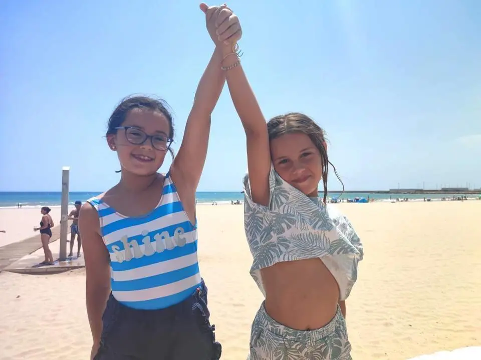 Jimena De Vera y Telma Gallardo. - Barriento