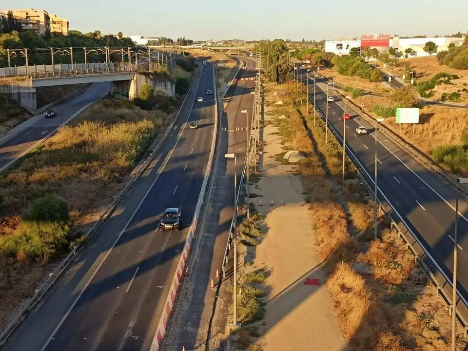 Obras en la autov&iacute;a A-8057. - Europa Press