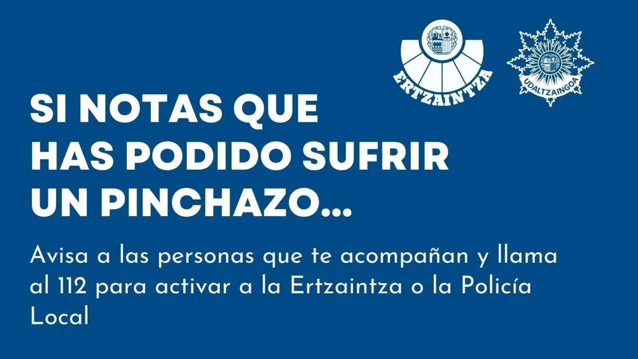 Cartel de la Ertzainza. - EP