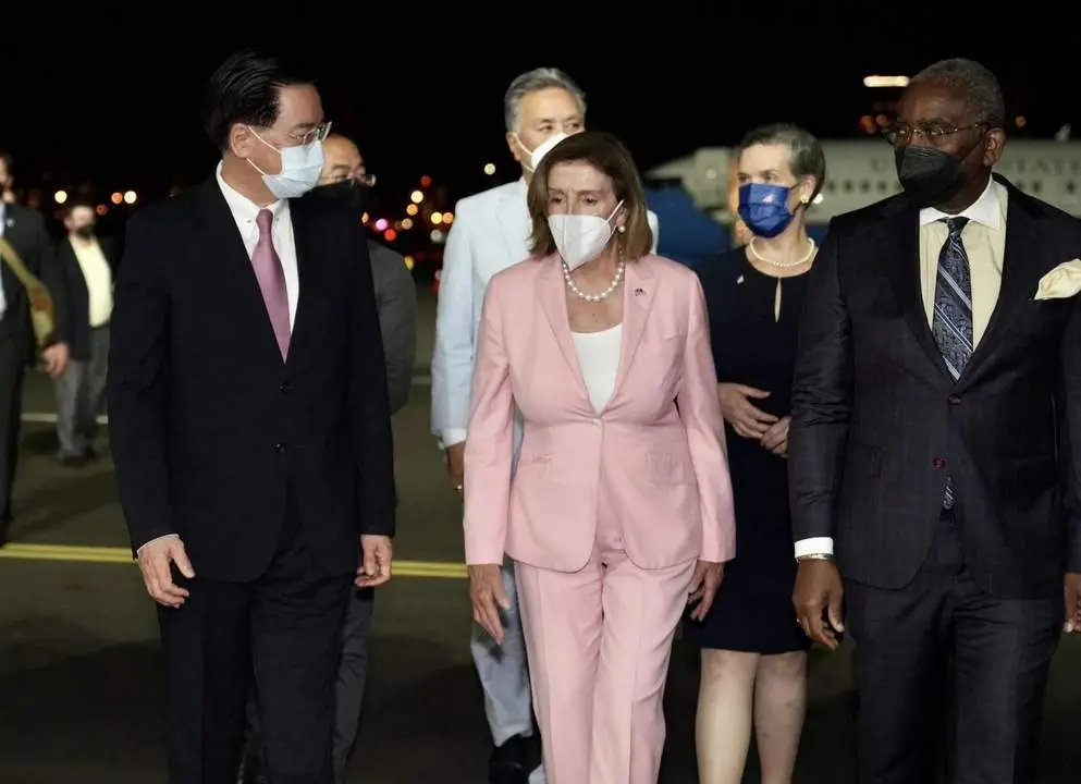 Visita de Nancy Pelosi a Taiw&aacute;n. - EFE