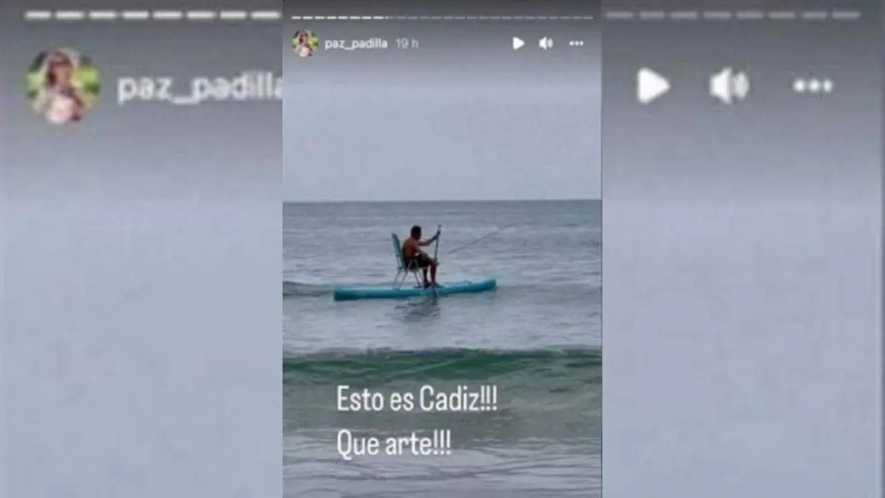 Paz Padilla mostr&oacute; esta escena en su perfil de Instagram. - @PazPadilla - Instagram