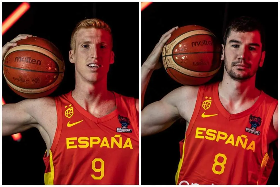D&iacute;az y Brizuela, ante la oportunidad de sus vidas en el primer gran torneo que disputan como internacionales. - FEB