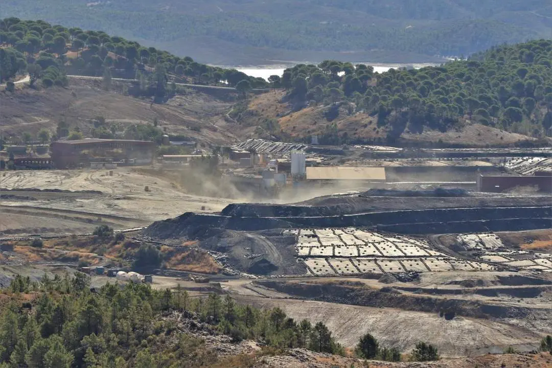 Imagen del vertedero de Nerva. - ECOLOGISTAS EN ACCI&Oacute;N