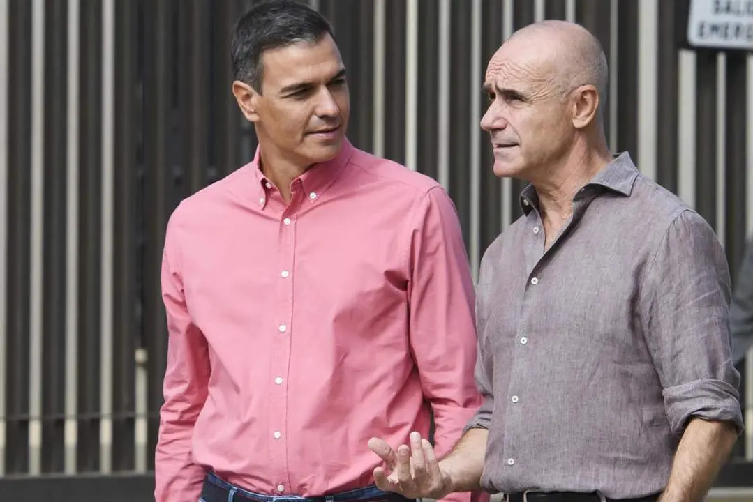 Pedro S&aacute;nchez y Antonio Mu&ntilde;oz. - EFE