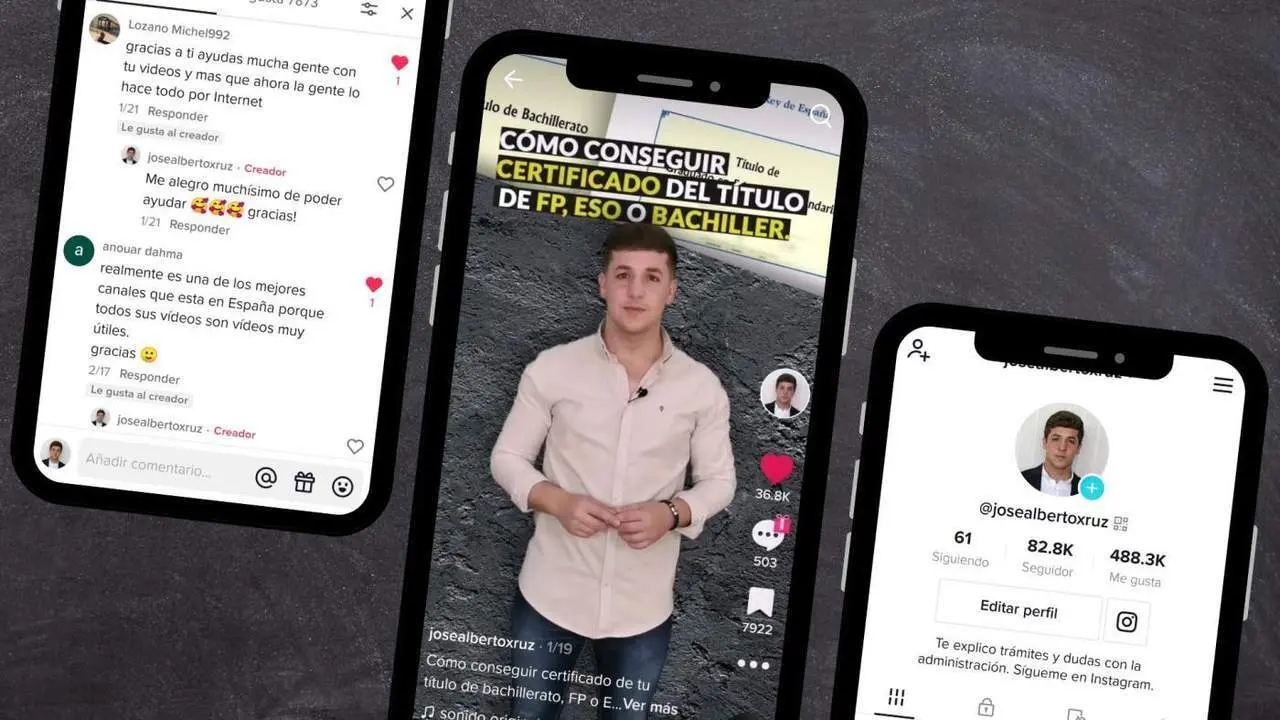 El edil chiclanero, Jos&eacute; Alberto Cruz, nominado a los premios 'Edu Con' por su contenido en Tiktok por ayudar en los tr&aacute;mites de la administraci&oacute;n a la ciudadan&iacute;a - cedida