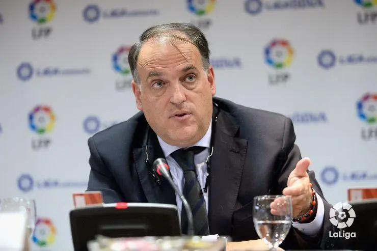 Javier Tebas, presidente de LaLiga. - Foto de LaLiga