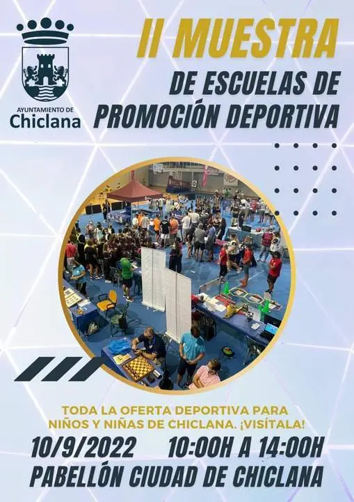 El Ayto de Chiclana pone en marcha la II Muestra de Escuelas Deportivas de la localidad - Cedida