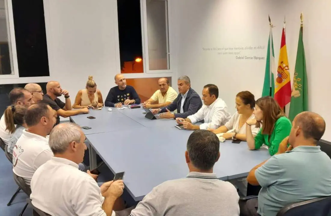 Imagen de la reuni&oacute;n de coordinaci&oacute;n. - A.I.