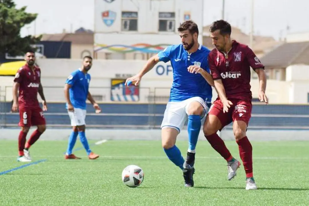 Una acci&oacute;n del partido disputado en tierras murcianas - ASCF