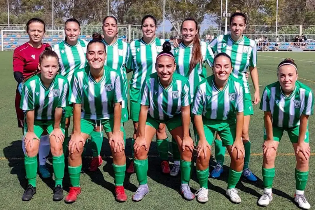 Once inicial que present&oacute; el Atl&eacute;tico Sanluque&ntilde;o Femenino - ASCF