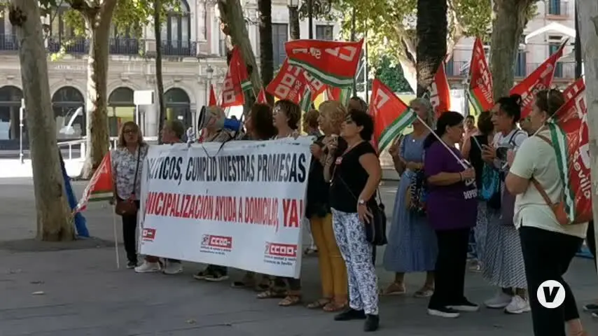 CCOO Sevilla exige el "desbloqueo" del convenio del servicio de ayuda a domicilio