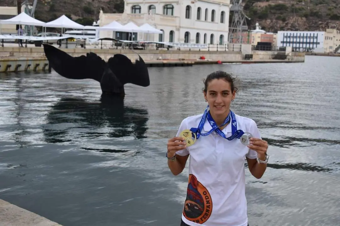 Irene repite como campeona de Espa&ntilde;a. - CN San Fernando