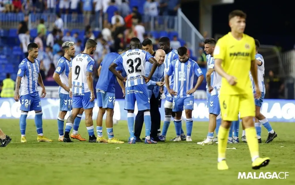 El M&aacute;laga, de nuevo perjudicado por las lesiones. - MCF